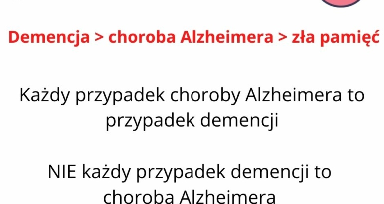 Różnica pomiędzy chorobą Alzheimera, demencja, a sklerozą