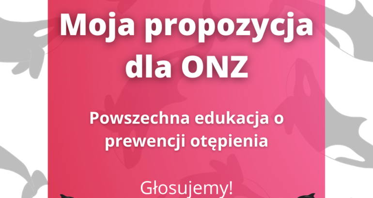 Złożyłam propozycję do ONZ