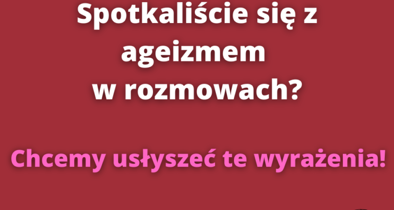 Osoby powyżej 80-tki poszukiwane!