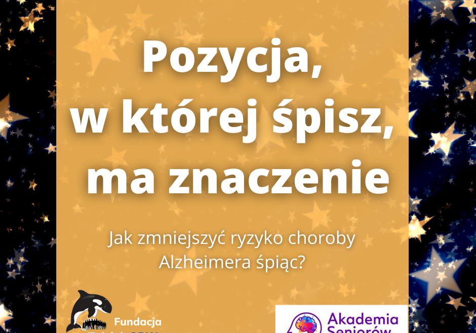 Pozycja, w której śpisz, ma znaczenie!