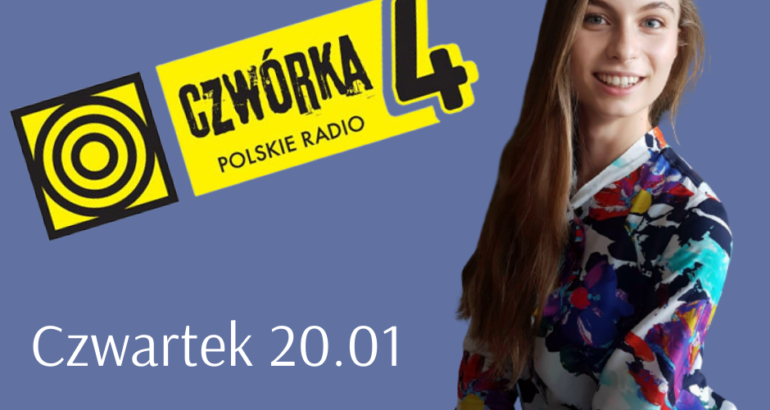 Dominika Wilczok w Polskim Radiu Czwórka