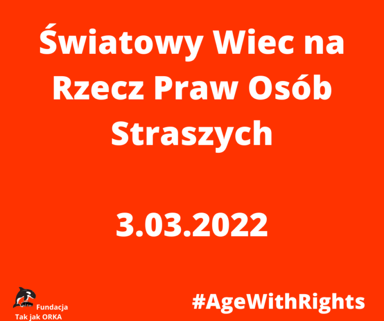 Polska dołącza do Światowego Wiecu na Rzecz Praw Osób Starszych